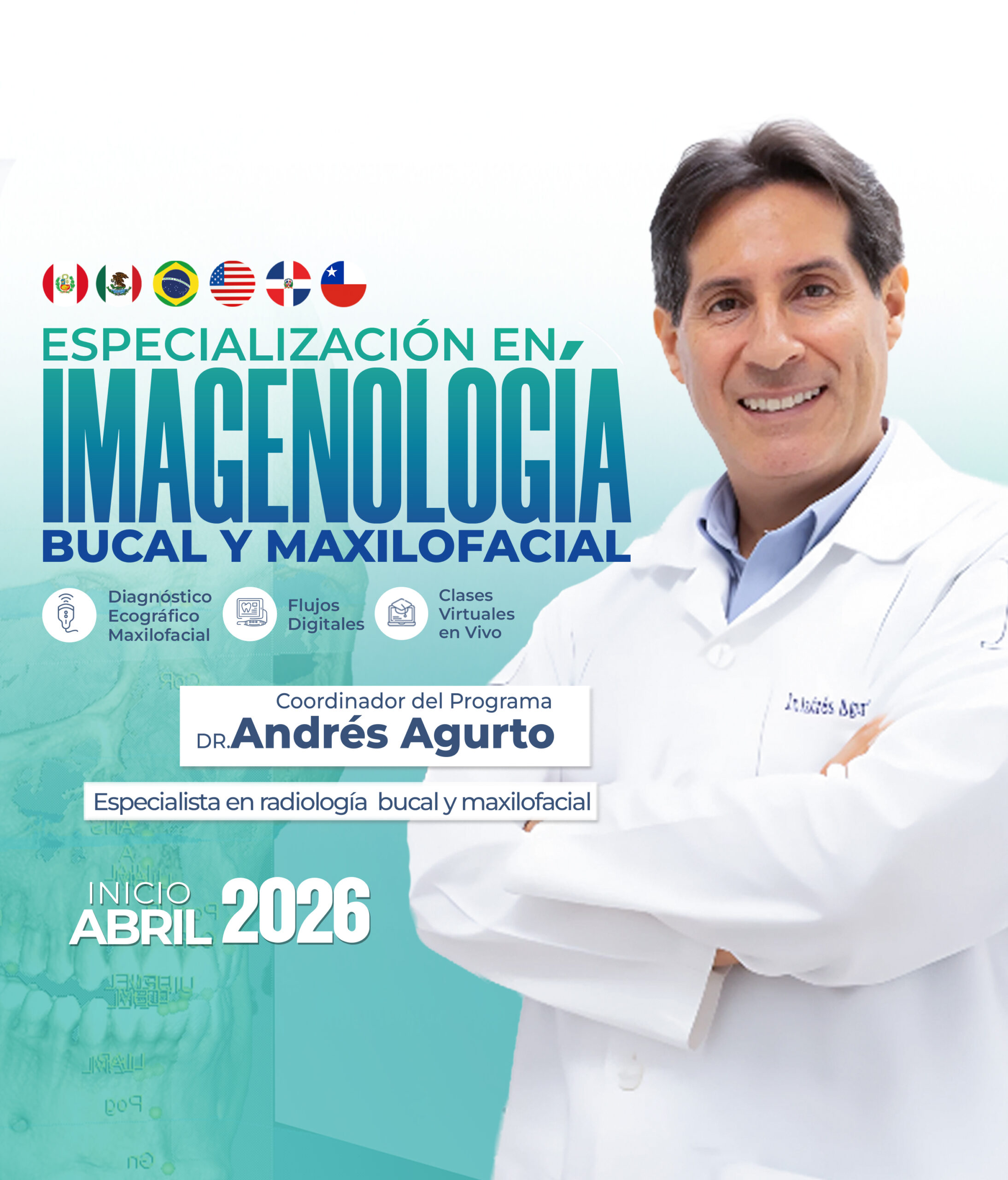 Especialidad en Imagenología Bucal y Maxilofacial idm educación 2026 movil