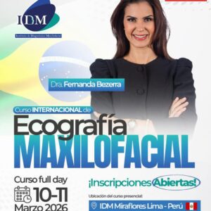 Curso - Internacional Ecografía Bucal y Maxilofacial - IDM Educación