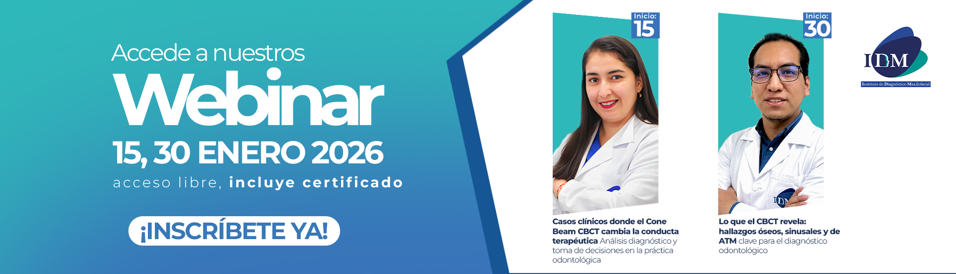WEBINAR IDM EDUCACIÓN