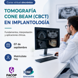 Tomografía cone BEAM implantología - movil
